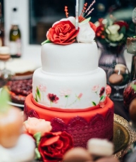 Свадебный торт в стиле 